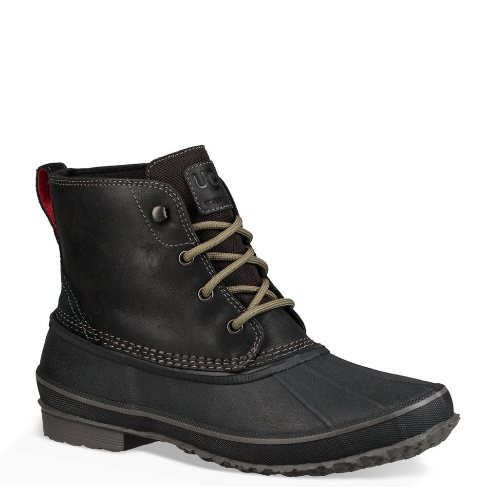 NEW UGG Mens Zetik BLACK Rain and Snow Boots Sz 10